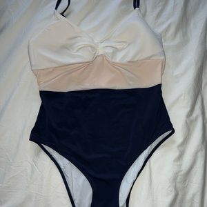 LIVELY One-Piece Cutout Bathing Suit